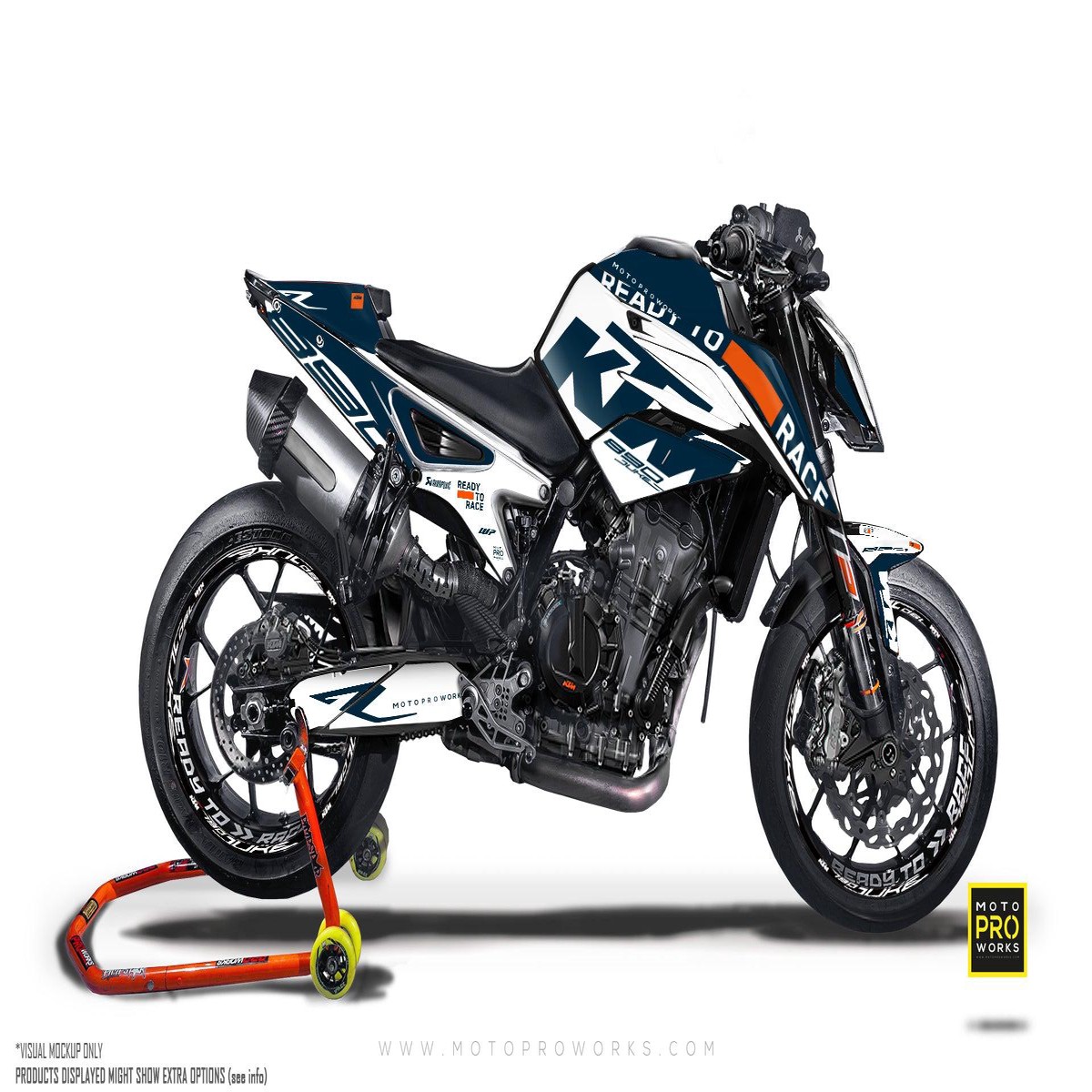KTM 790890 Duke GRAPHICS - Sector (Blue)