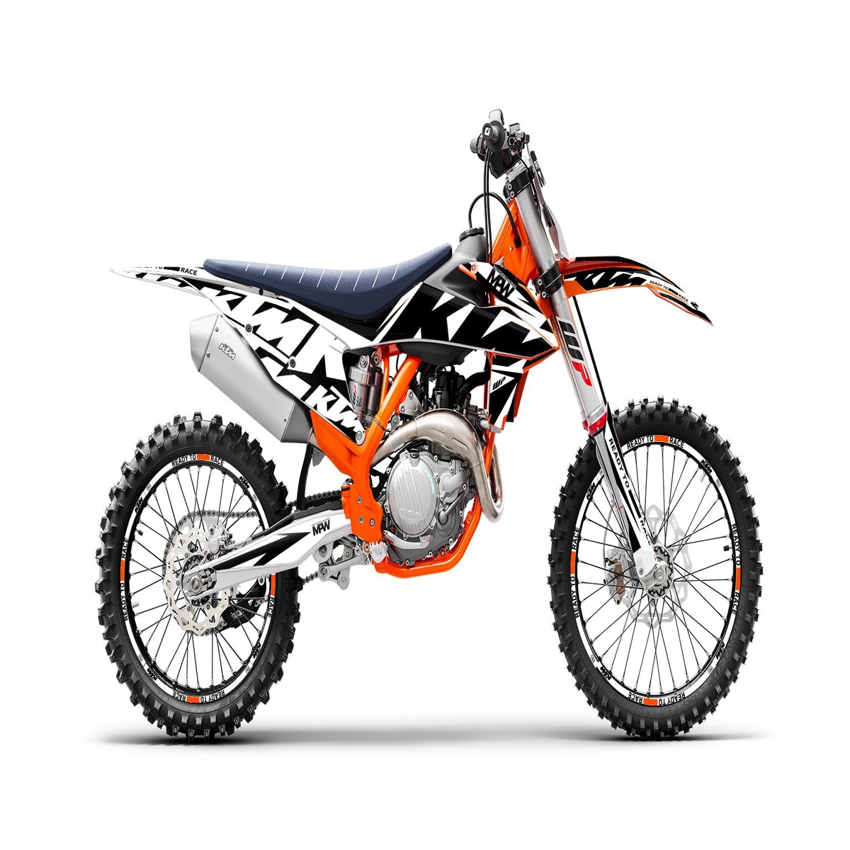 KTM SX SX-F GRAPHICS - Kickdrift (WhiteBlack)