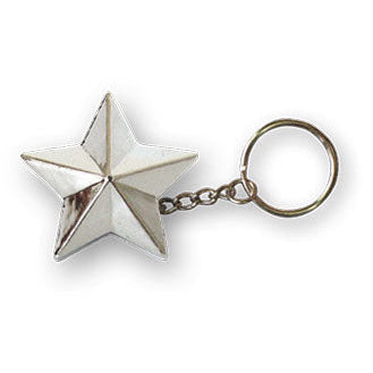 Trik Topz Star Key Chain Chrome