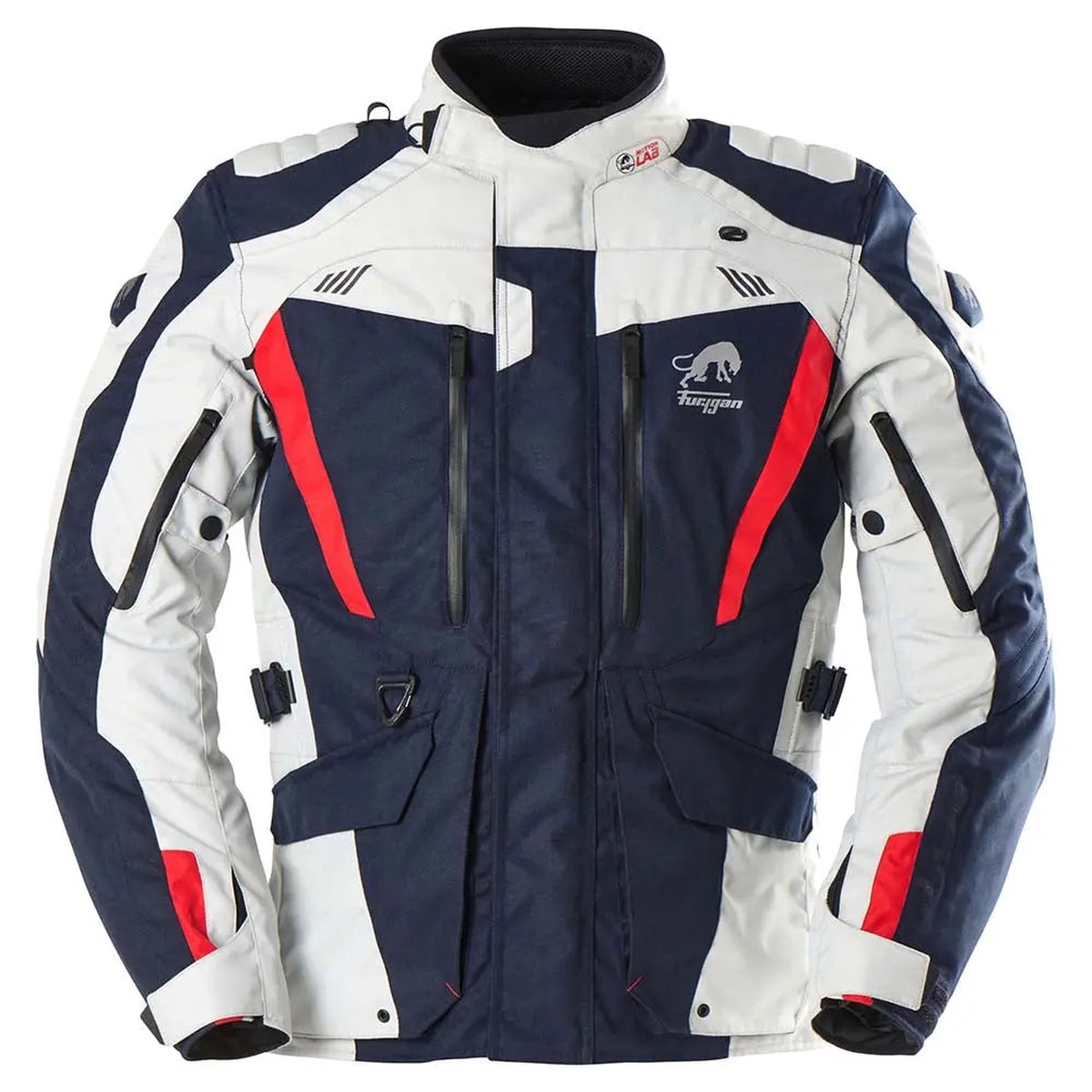 Furygan Apalaches Evo Textile Jacket Blue Pearl Red