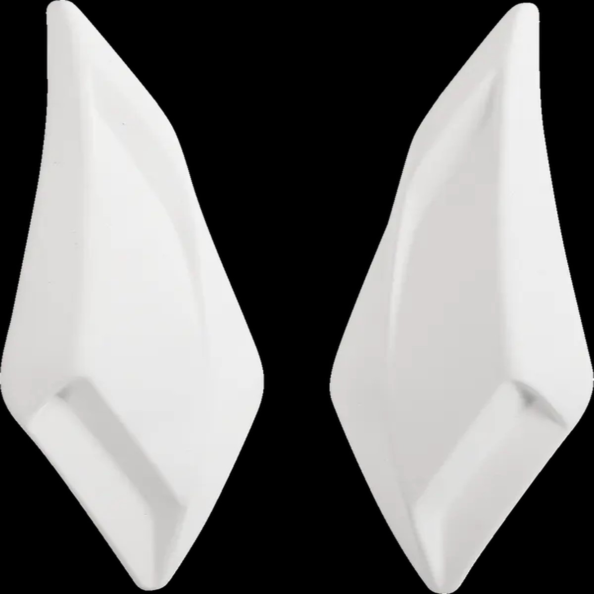 Icon Ultraflite Helmet Forehead Vents Matt White