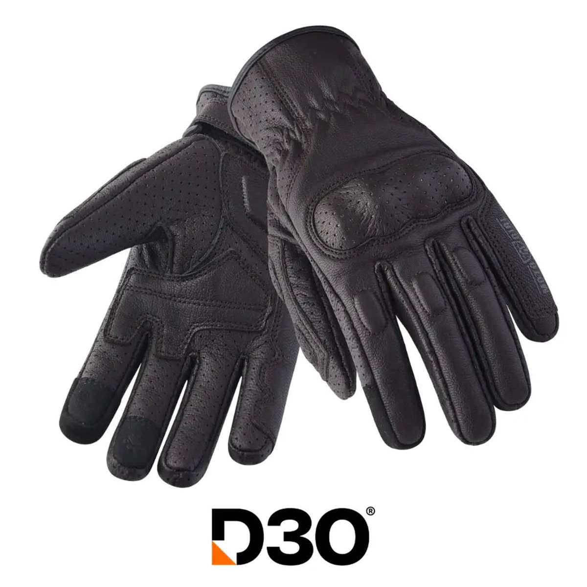 MotoGirl Yoko Ladies Leather Gloves Brown