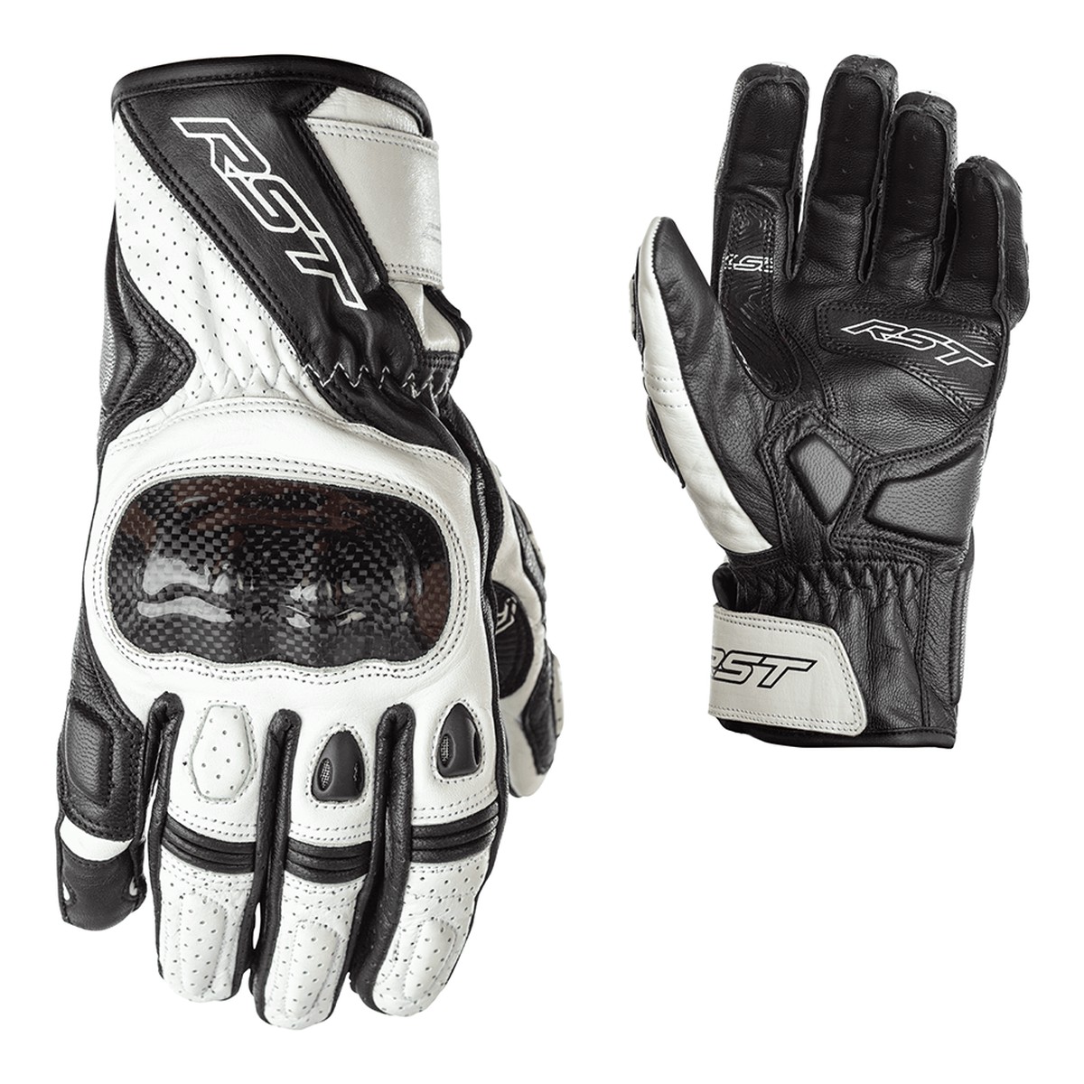 RST Stunt III CE Ladies Glove - Black White