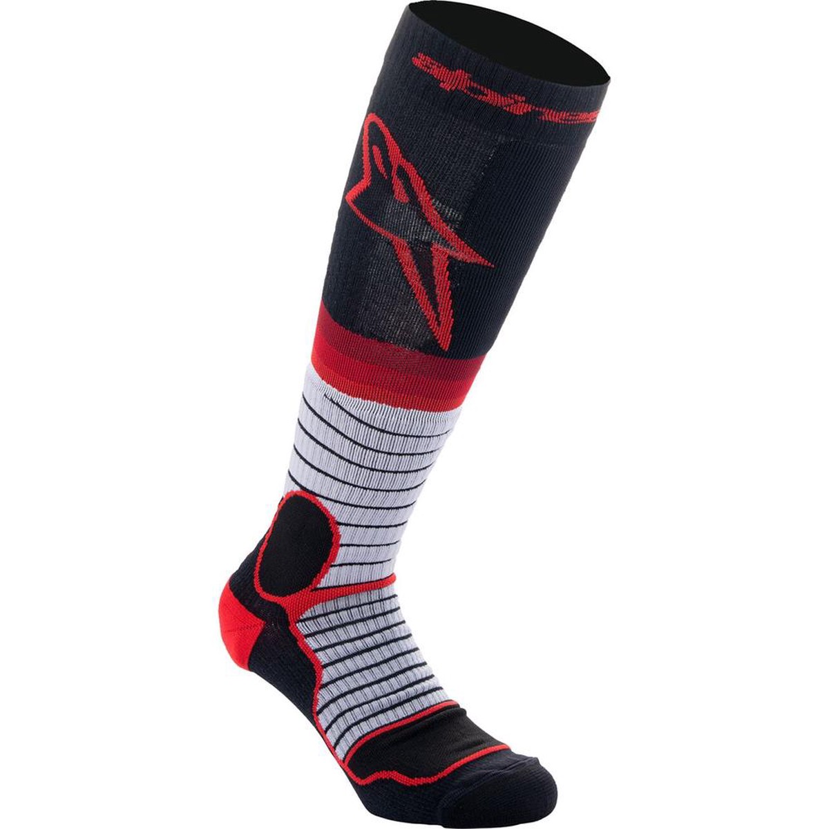 Alpinestars MX Pro Socks Black Grey Red