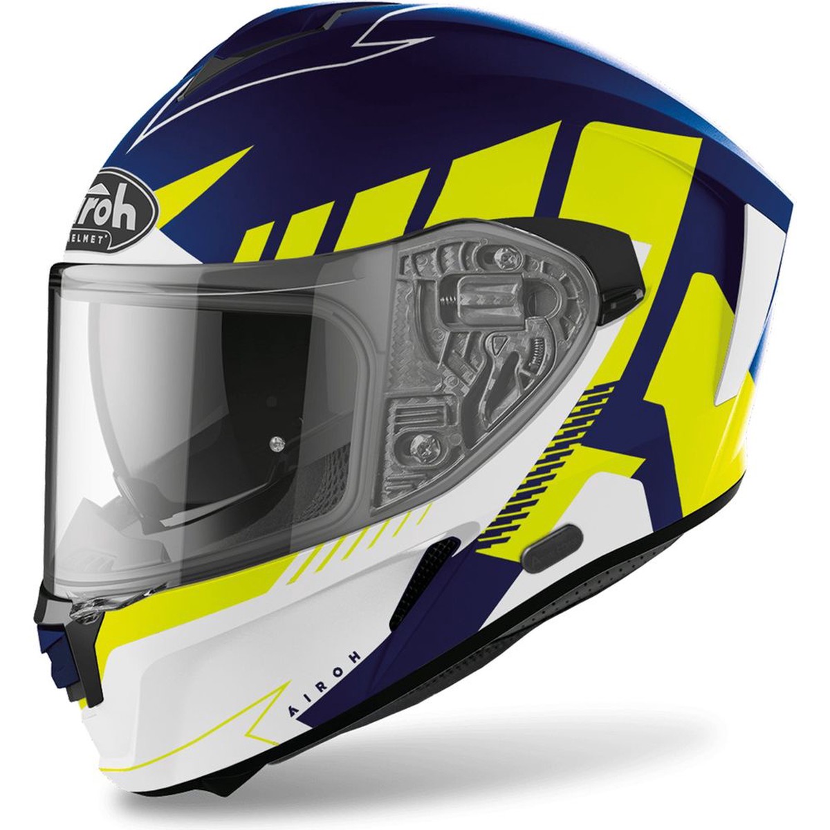 Airoh Spark Rise Matt Yellow Blue