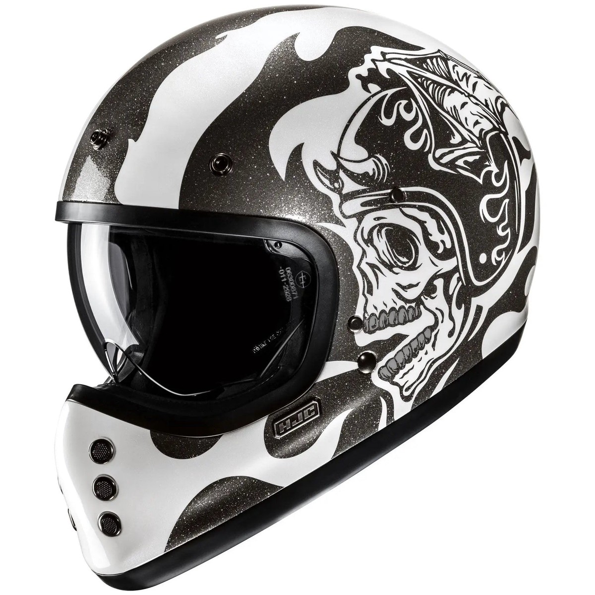 HJC V60 Flame MC5 Black