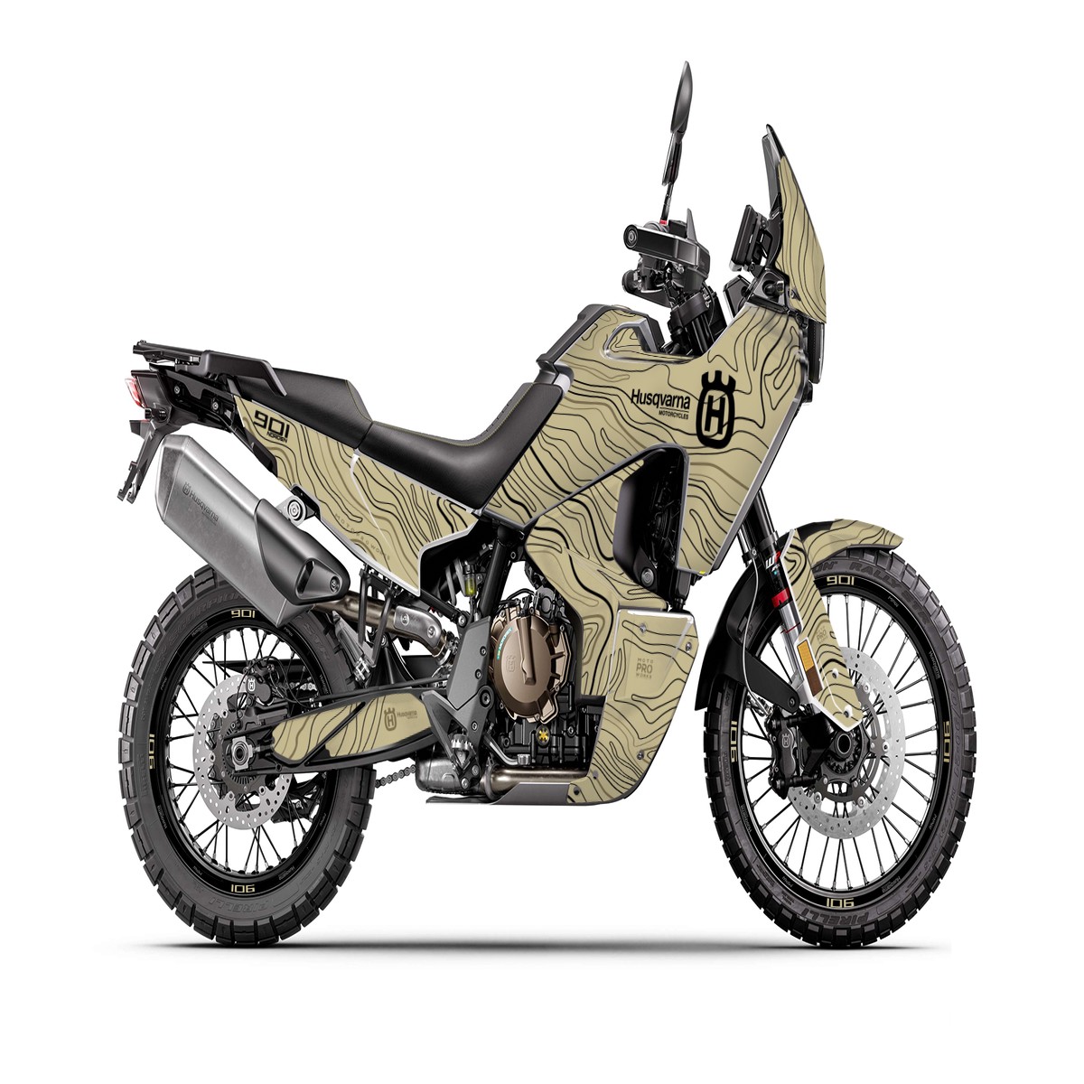 HUSQVARNA Norden 901 GRAPHICS - Topography (Sand)