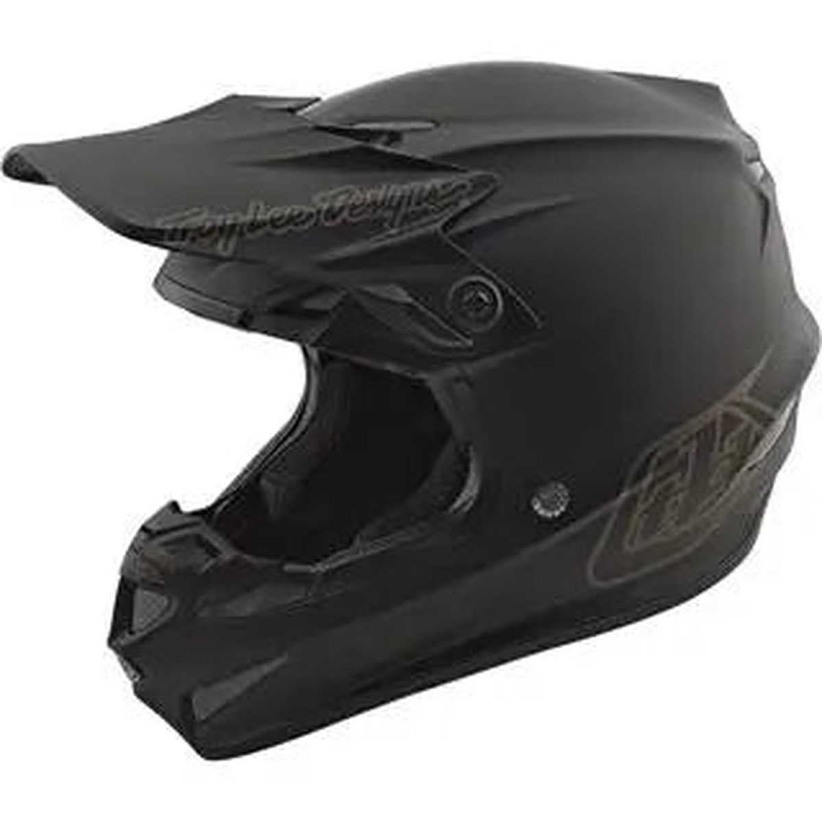 Troy Lee Designs SE4 Polyacrylite Midnight Youth MX Black