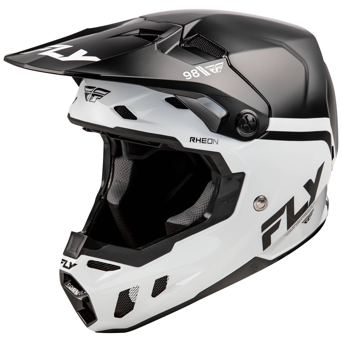 Fly Formula CC Objective Helmet - Black White