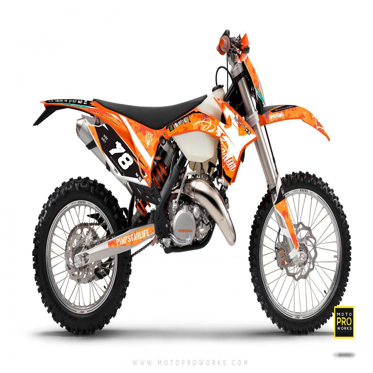 KTM GRAPHICS - MARPAT (orange)