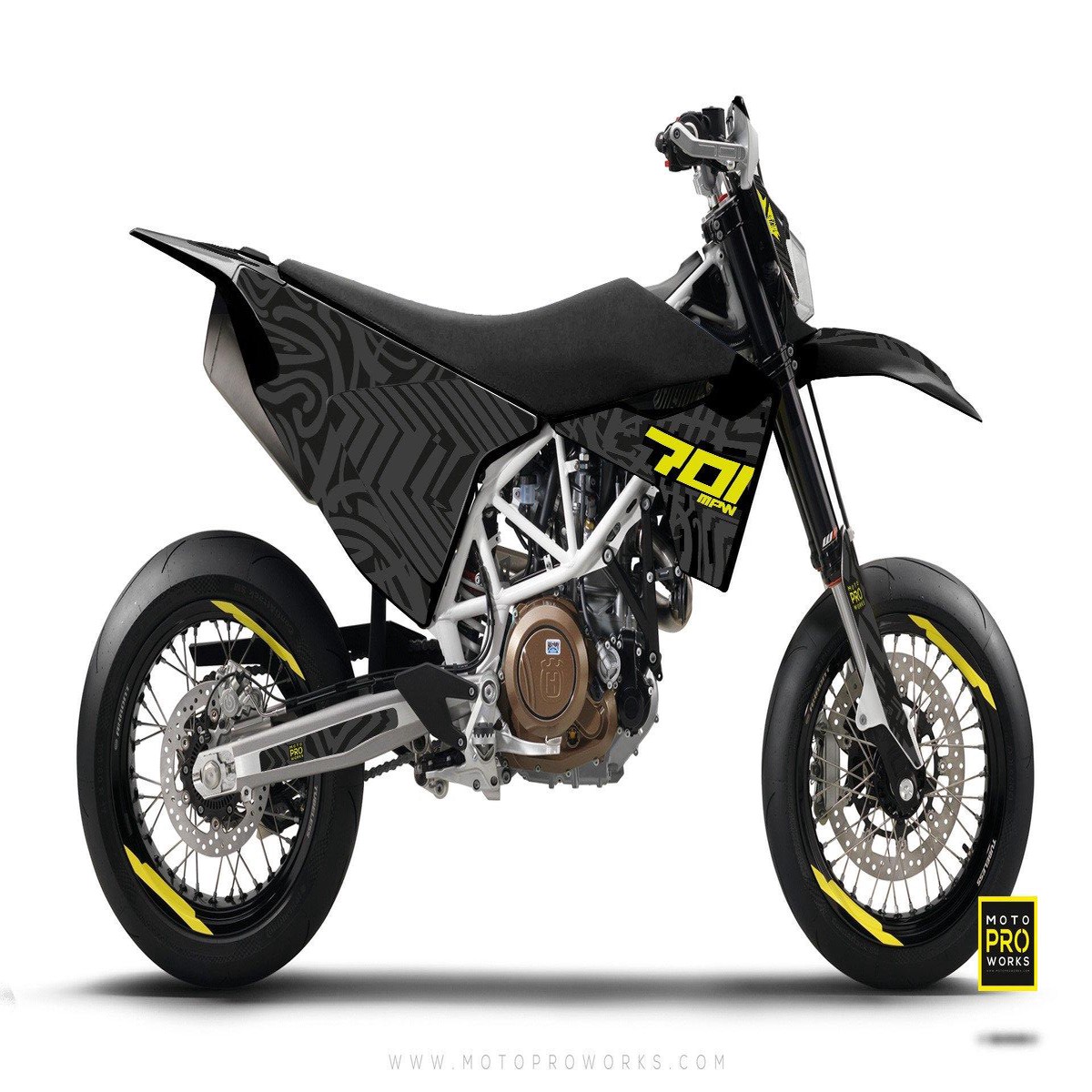 Husqvarna GRAPHICS - ZEBRA (black)