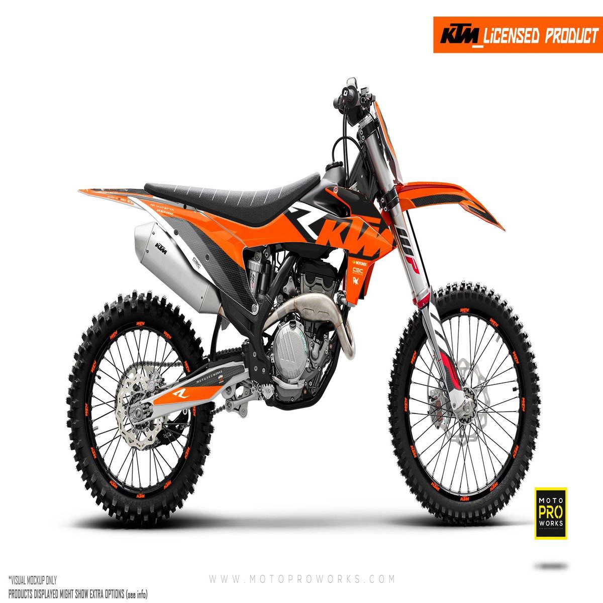 KTM GRAPHICS - EXCSX RR-Tech (Orange)