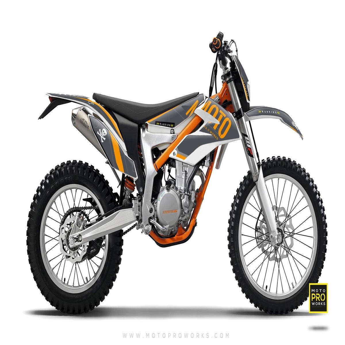 KTM GRAPHICS - GTECH (grey)