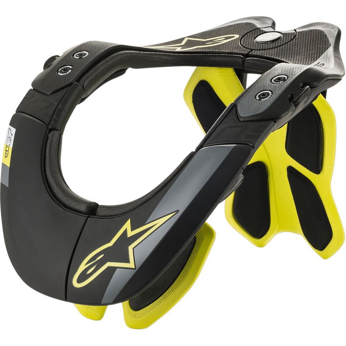 Alpinestars Bionic Tech 2 Neck Support Black Fluo Yellow
