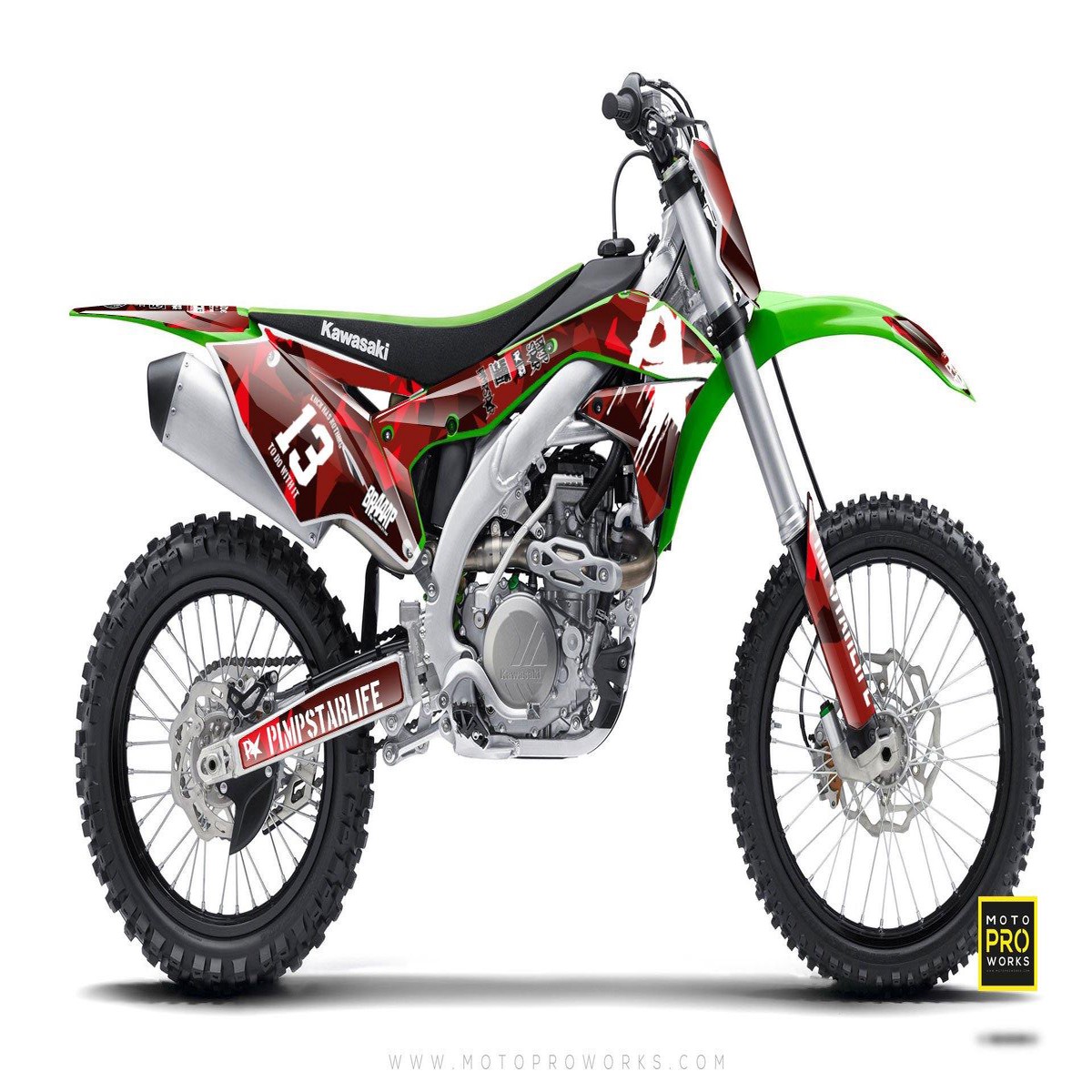 Kawasaki GRAPHICS - M90 (red)