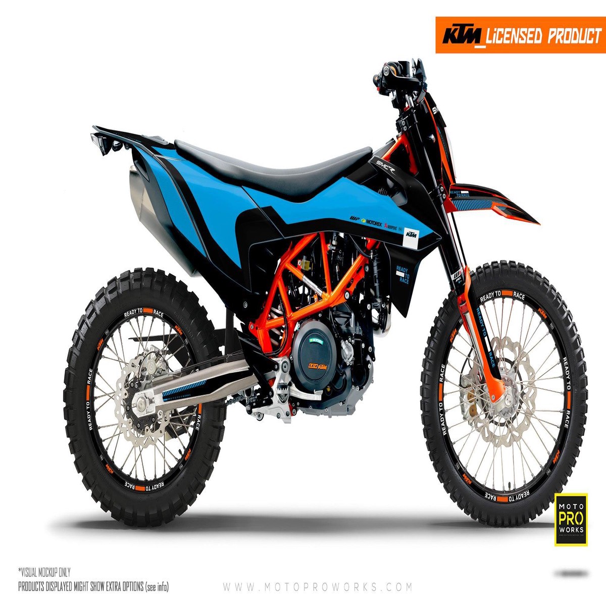 KTM 690 Enduro GRAPHICS - Sprint (BlueBlack)