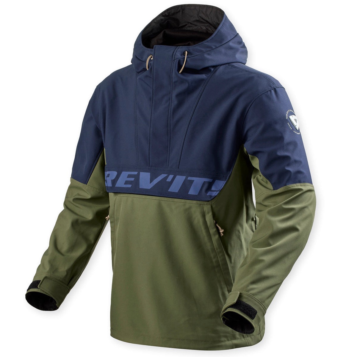Revit Smock Photon Rain Over Jacket Dark Blue Green