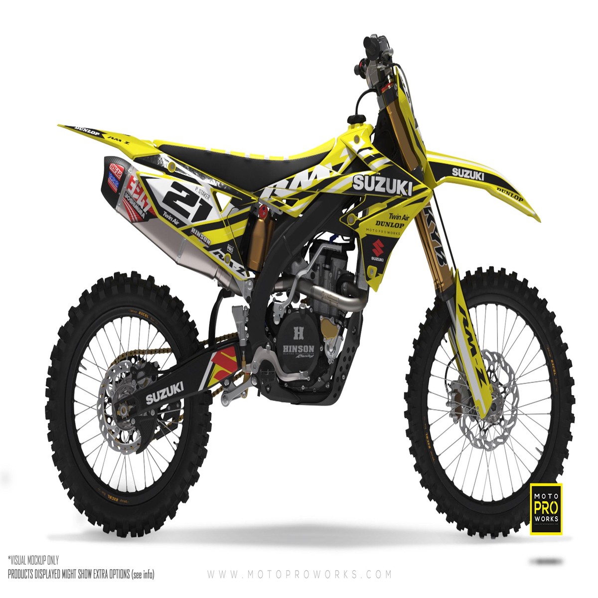 Suzuki GRAPHICS - Eruption yellow