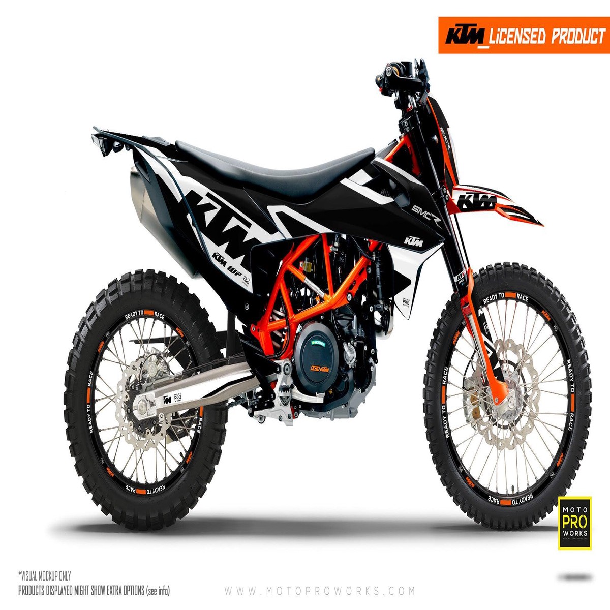 KTM 690 Enduro GRAPHICS - Mounty (Black)