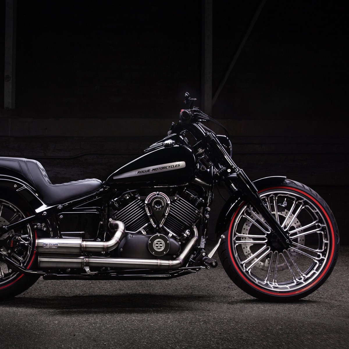 Grenade twin exhaust for Yamaha V-Star XVS650 V20