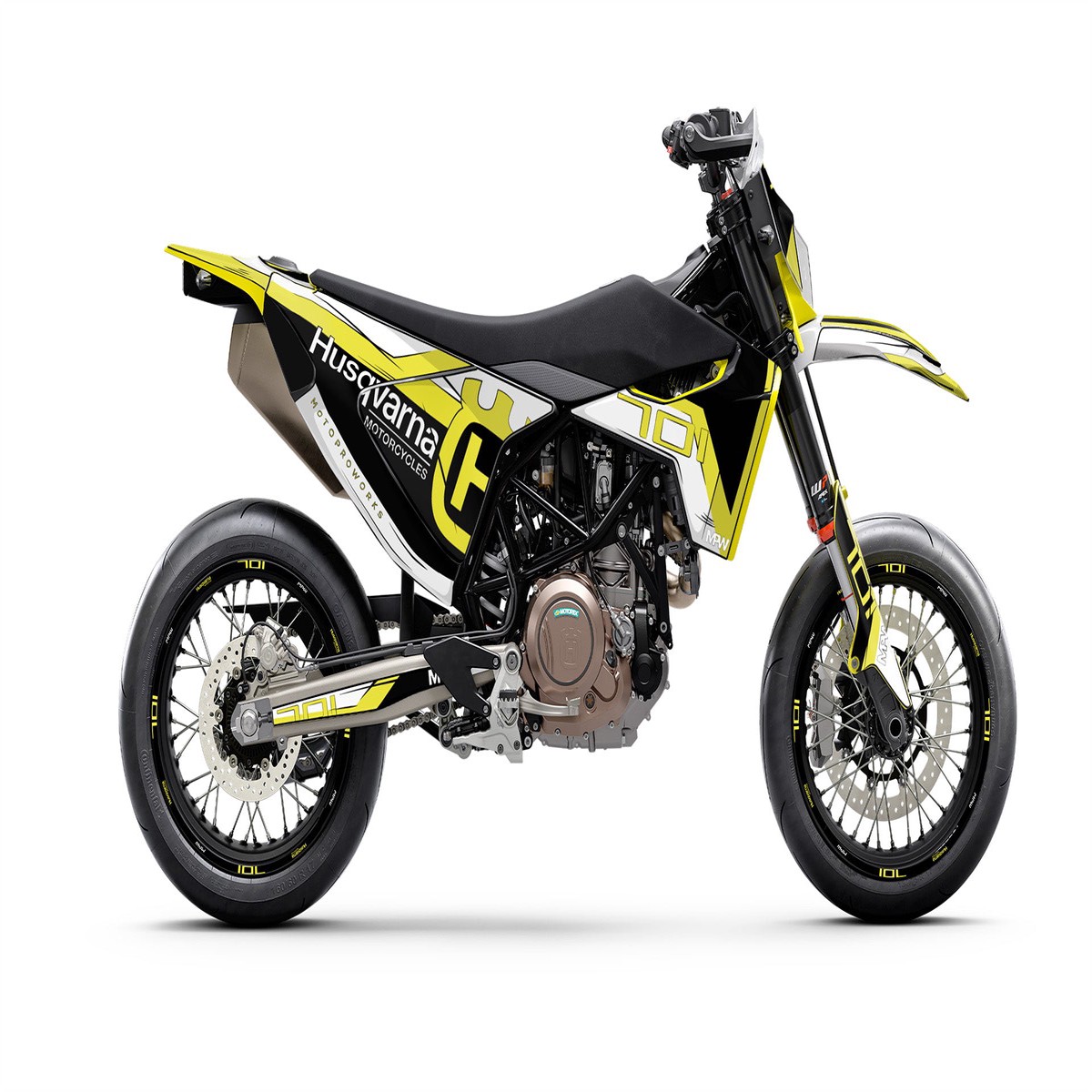 Husqvarna 701 SM GRAPHICS - Celltrace (BlackYellow)