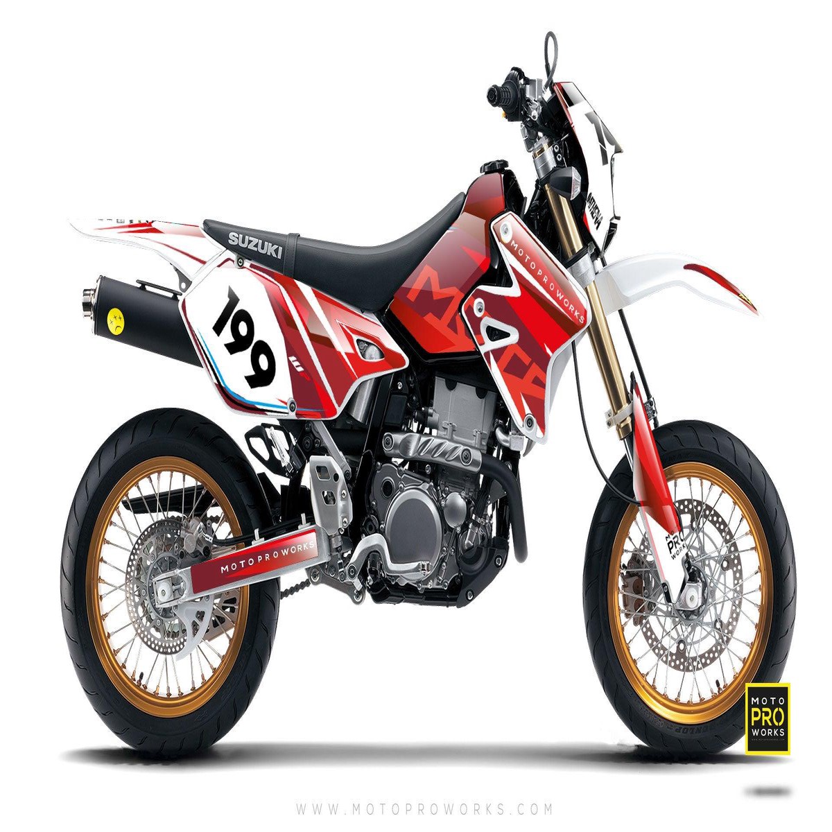 Suzuki GRAPHICS - TECH9 (blood)