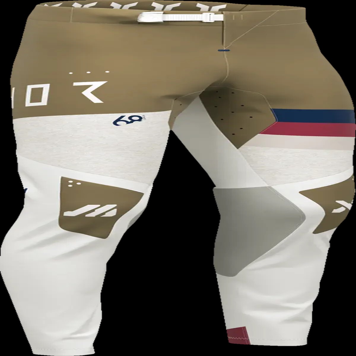 Thor Sportmode League MX Textile Trouser White Copper