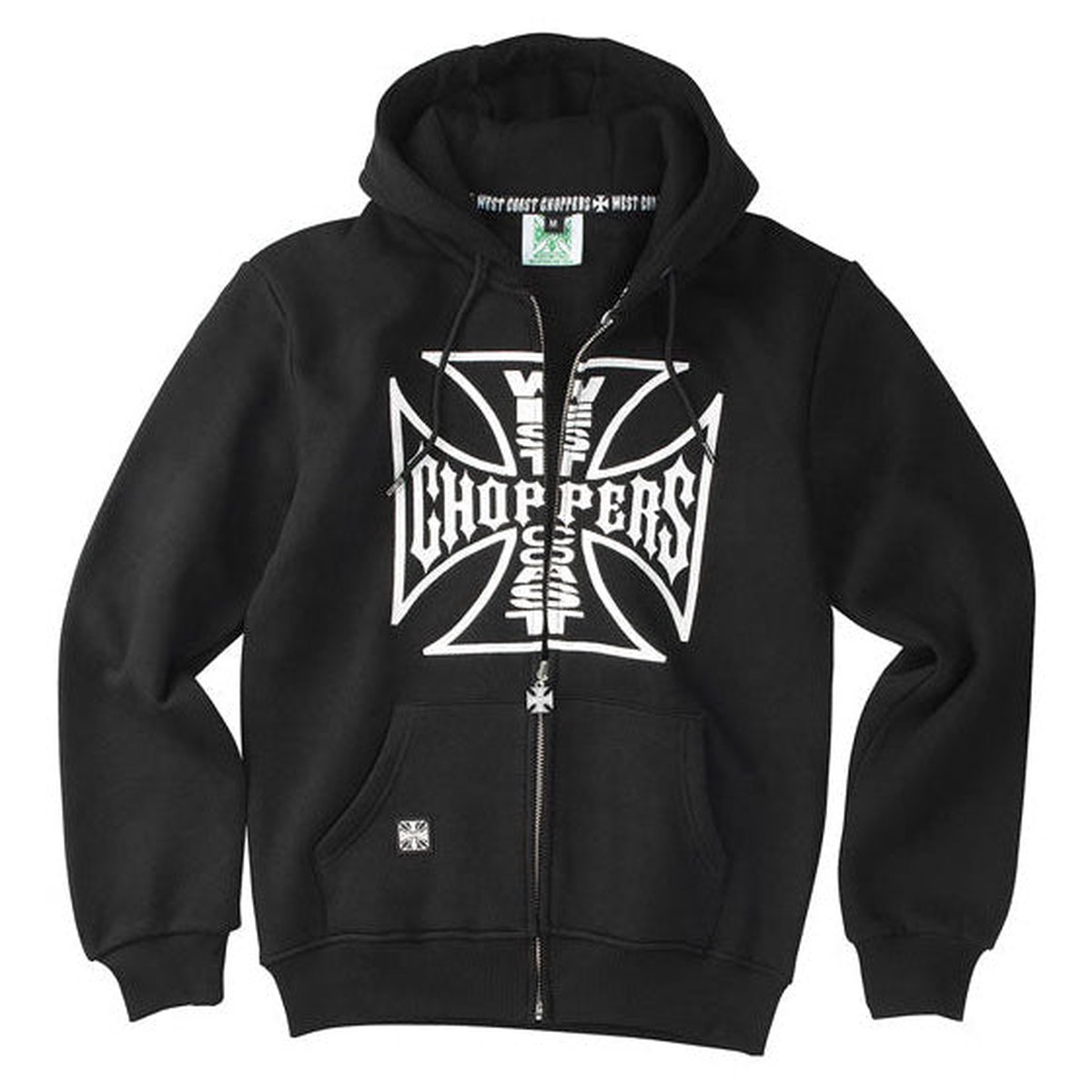 West Coast Choppers OG Logo Zip Hoodie Black