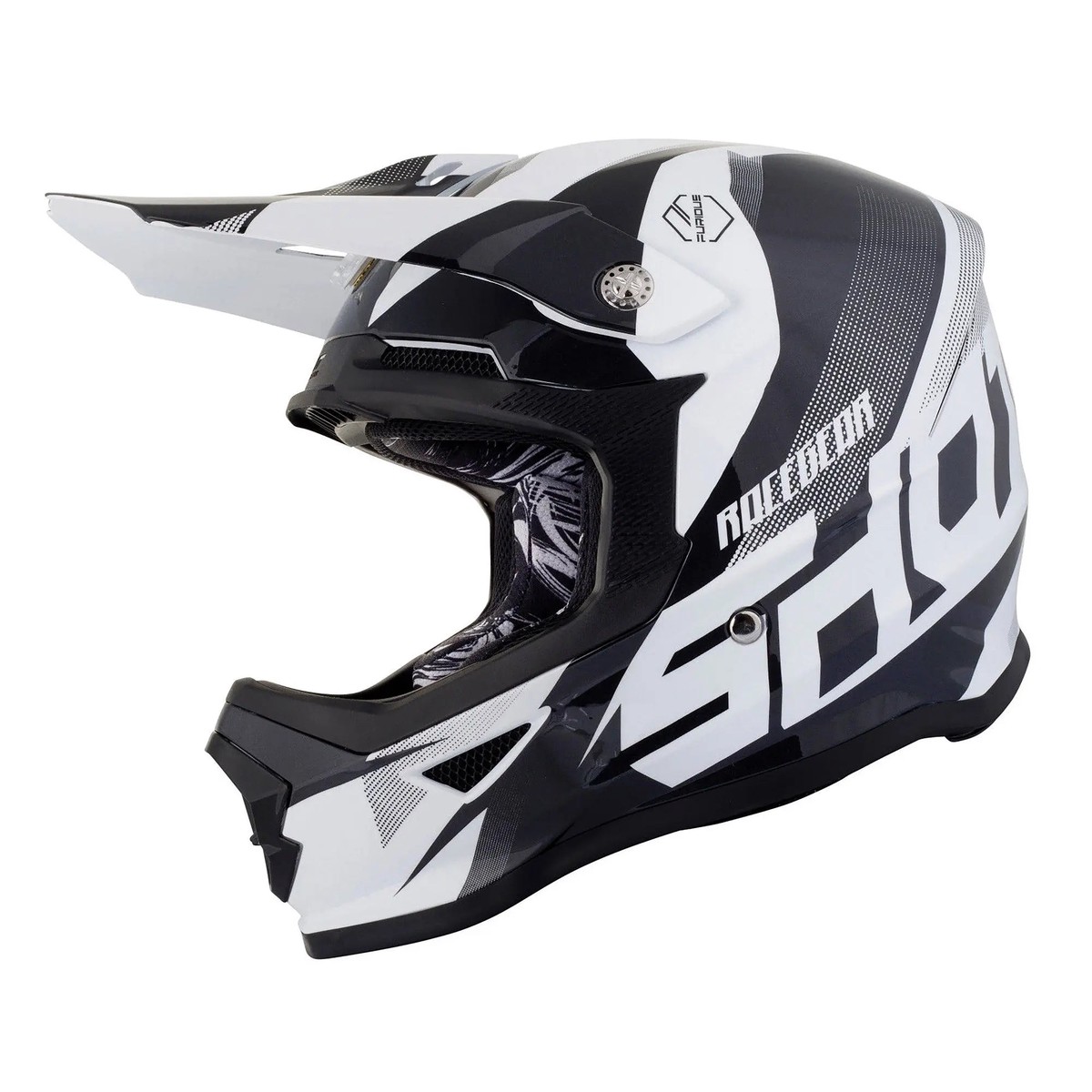 Shot Furious Youth MX Ultimate Black White
