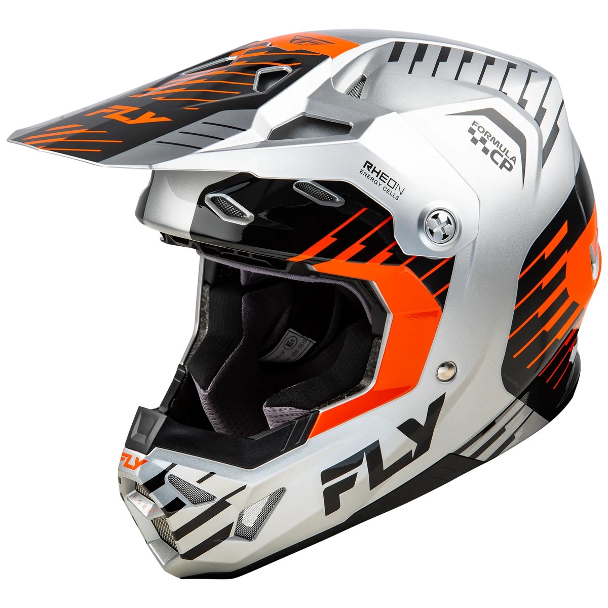 Fly Racing Formula CP Slice Grey Orange Black