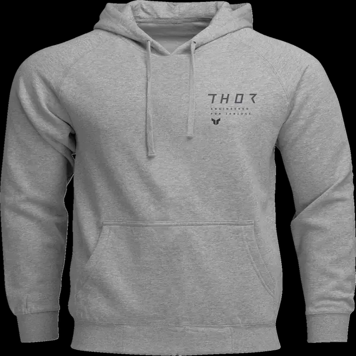 Thor Stamp Pullover Hoodie Heather Grey