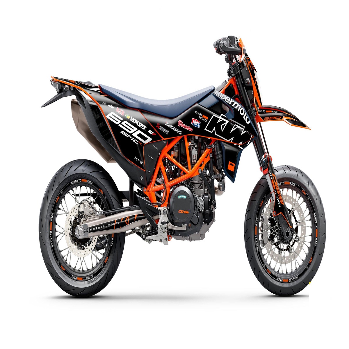 KTM GRAPHICS - 690 SMC-R Corsa (Black)