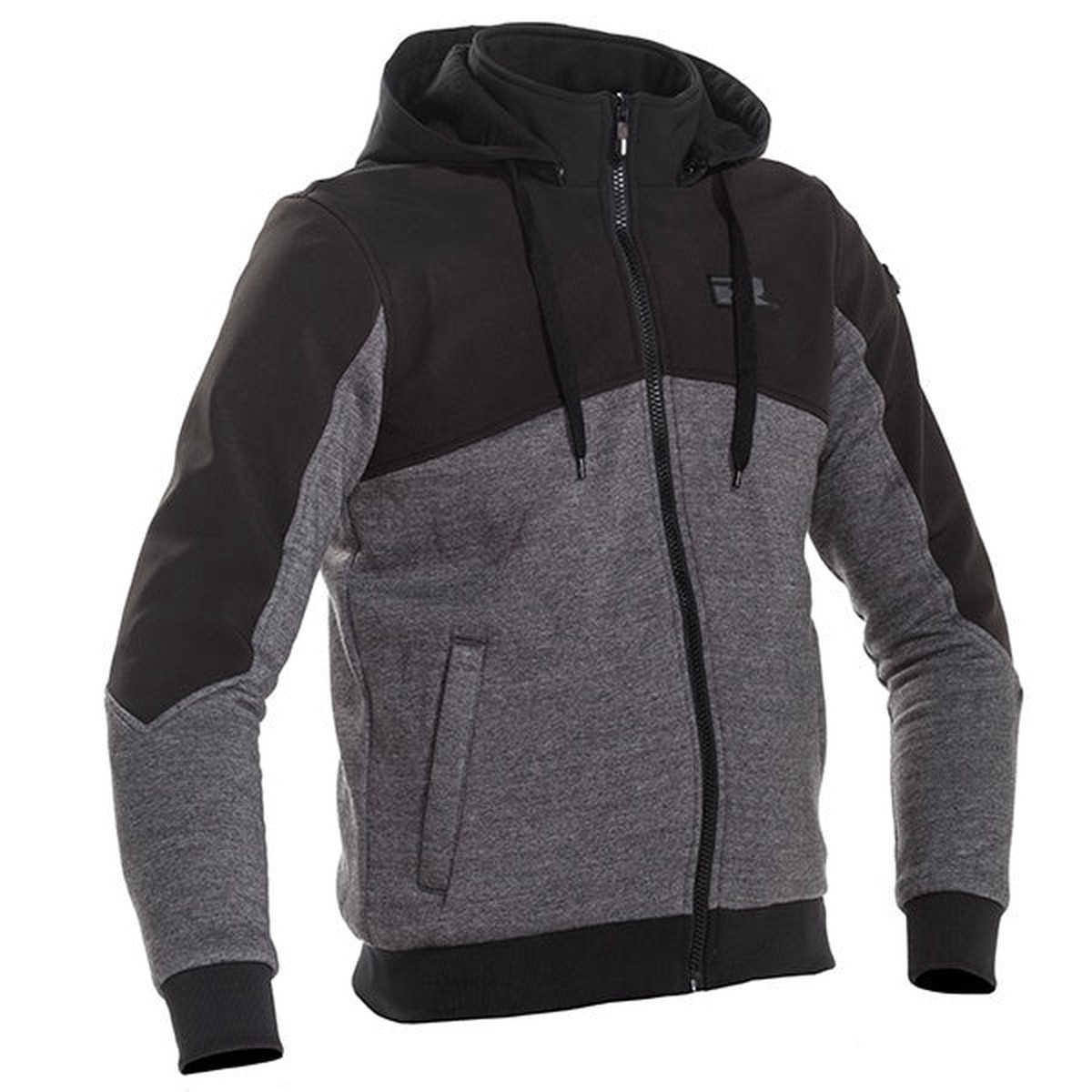 Richa Titan Core Hoodie - Black Grey
