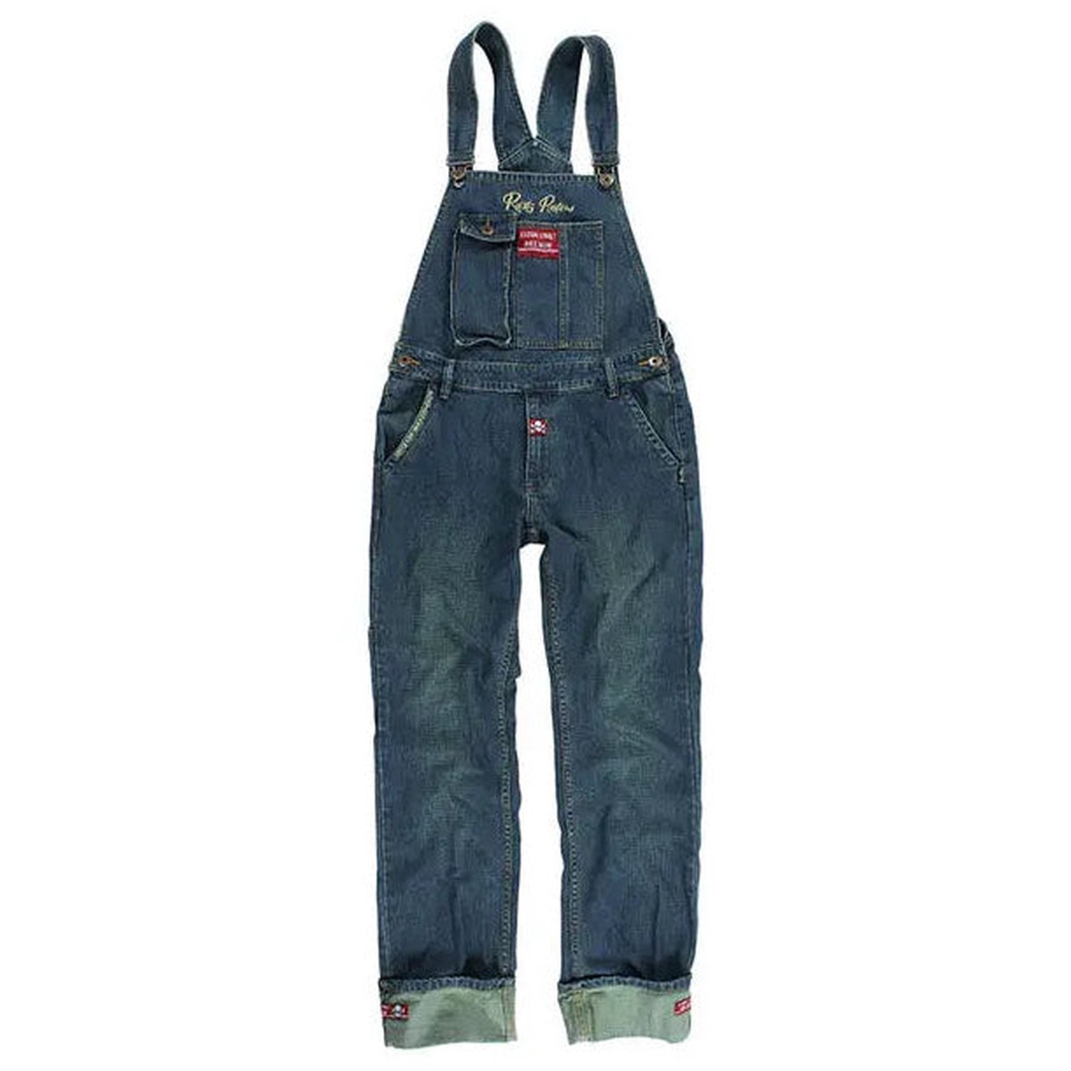 Rusty Pistons Bedford Bib Overall Blue
