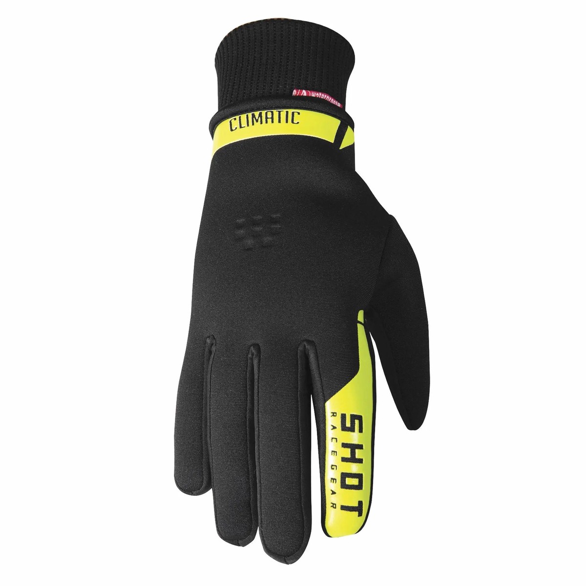 Shot Climatic 20 Waterproof MX Gloves Black Neon Yellow