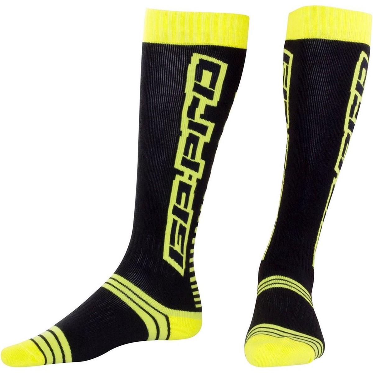 GP Pro MX Race Adult Socks Black Yellow