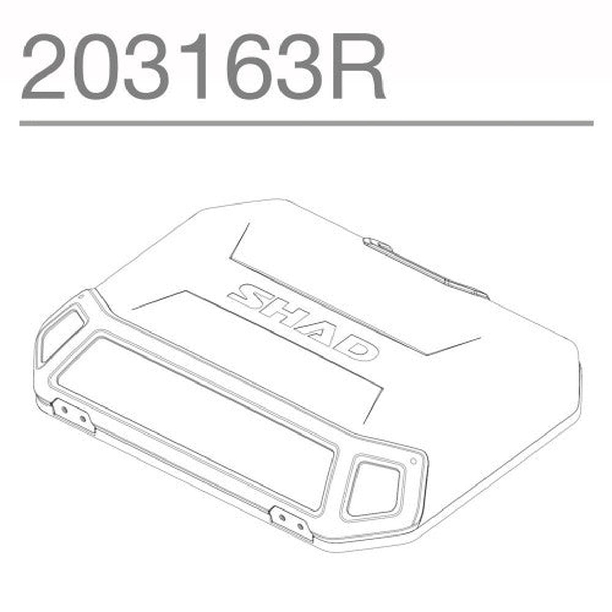 SHAD TR36 TR47 Replacement Cover