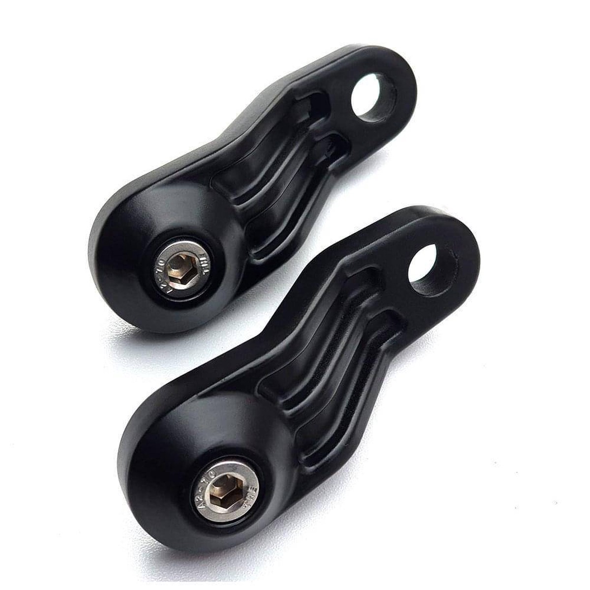 TRILINE INDICATORTURN SIGNAL RIBBED BRACKETS - TOP SHOCK MOUNT