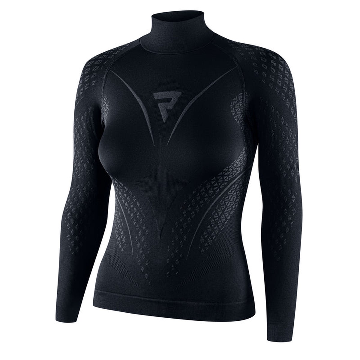 Rebelhorn Therm 2 Ladies Thermoactive Long Sleeves T-Shirt Black Grey