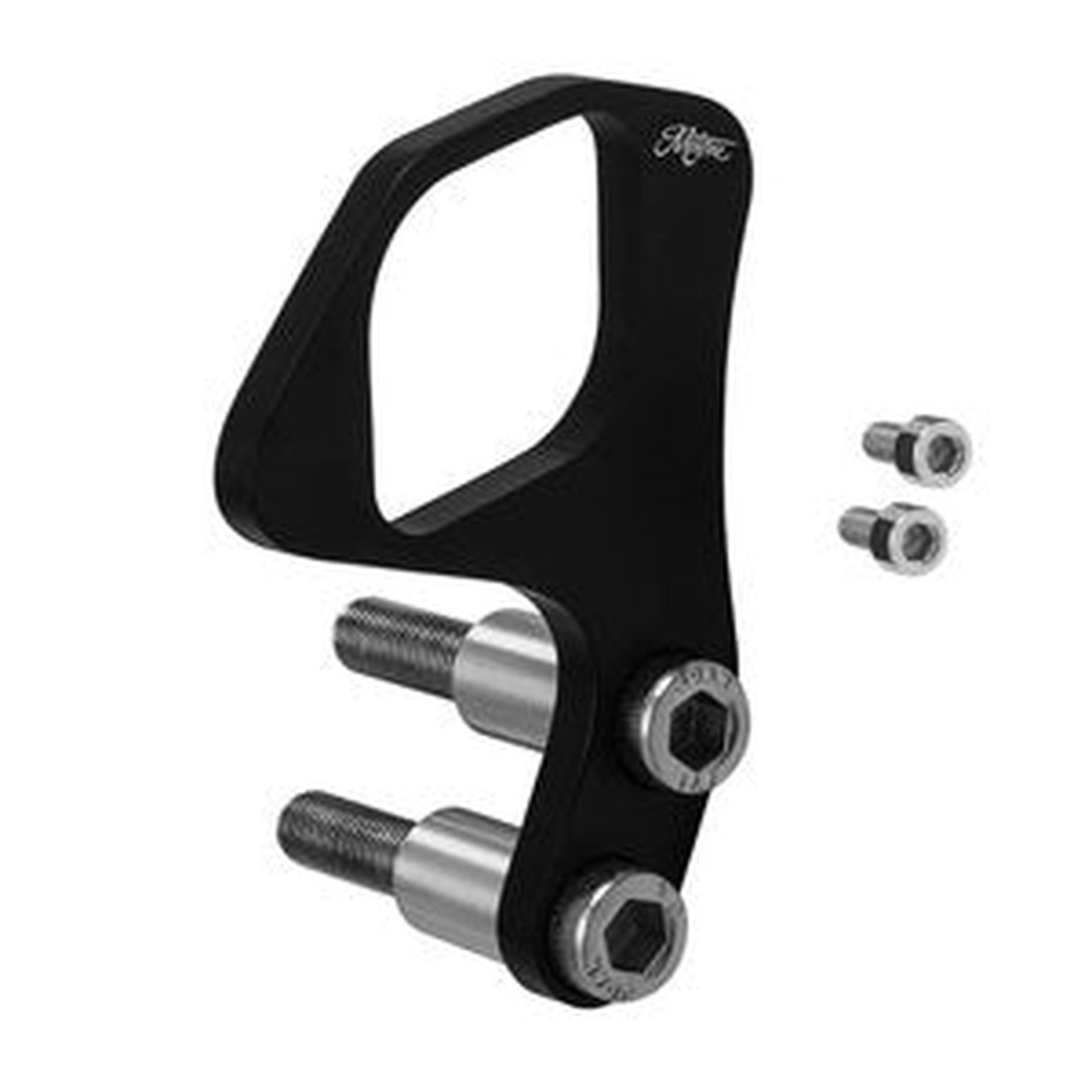 RHS IGNITION RELOCATION BRACKET - BLACK