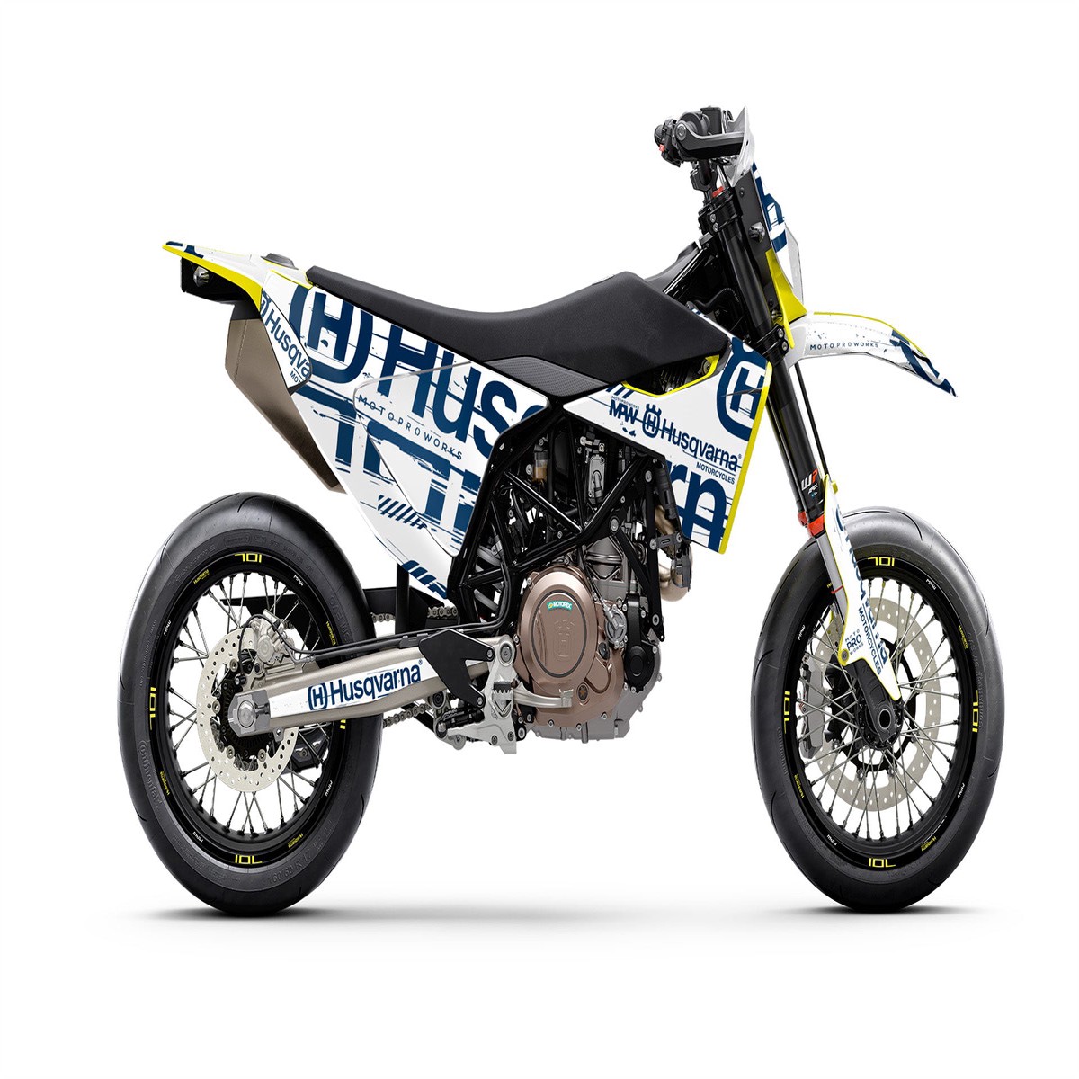 Husqvarna 701 Enduro GRAPHICS - Disruptor (White)