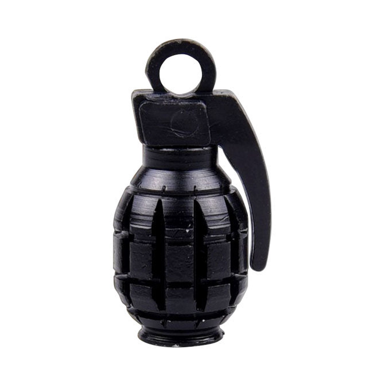 Hand Grenade Black Valve Stem Caps