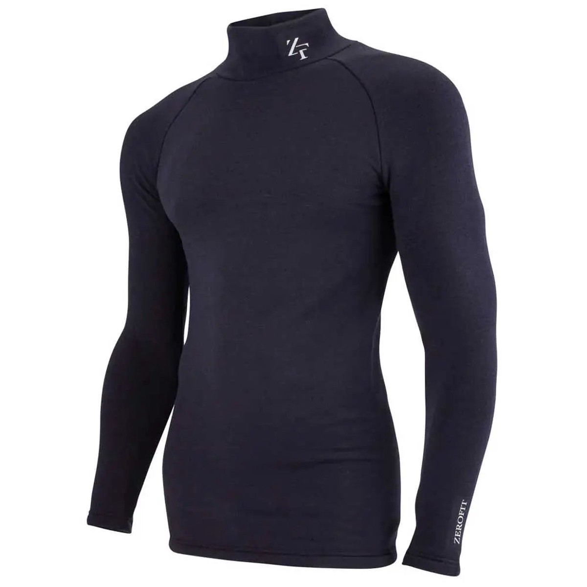 ZeroFit Ultimate Heatrub Long Sleeves Base Layer T-Shirt Navy