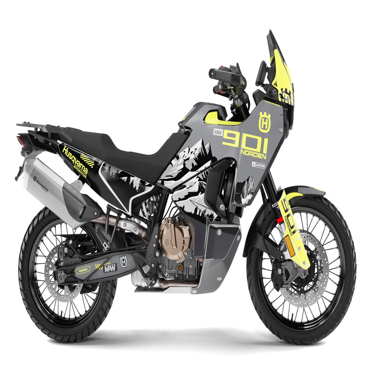 HUSQVARNA Norden 901 GRAPHICS - Outlander (Yellow)