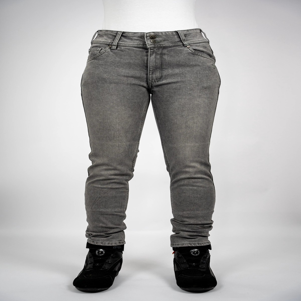 Bull-it Willow Ladies Slim Fit Denim Jeans Grey