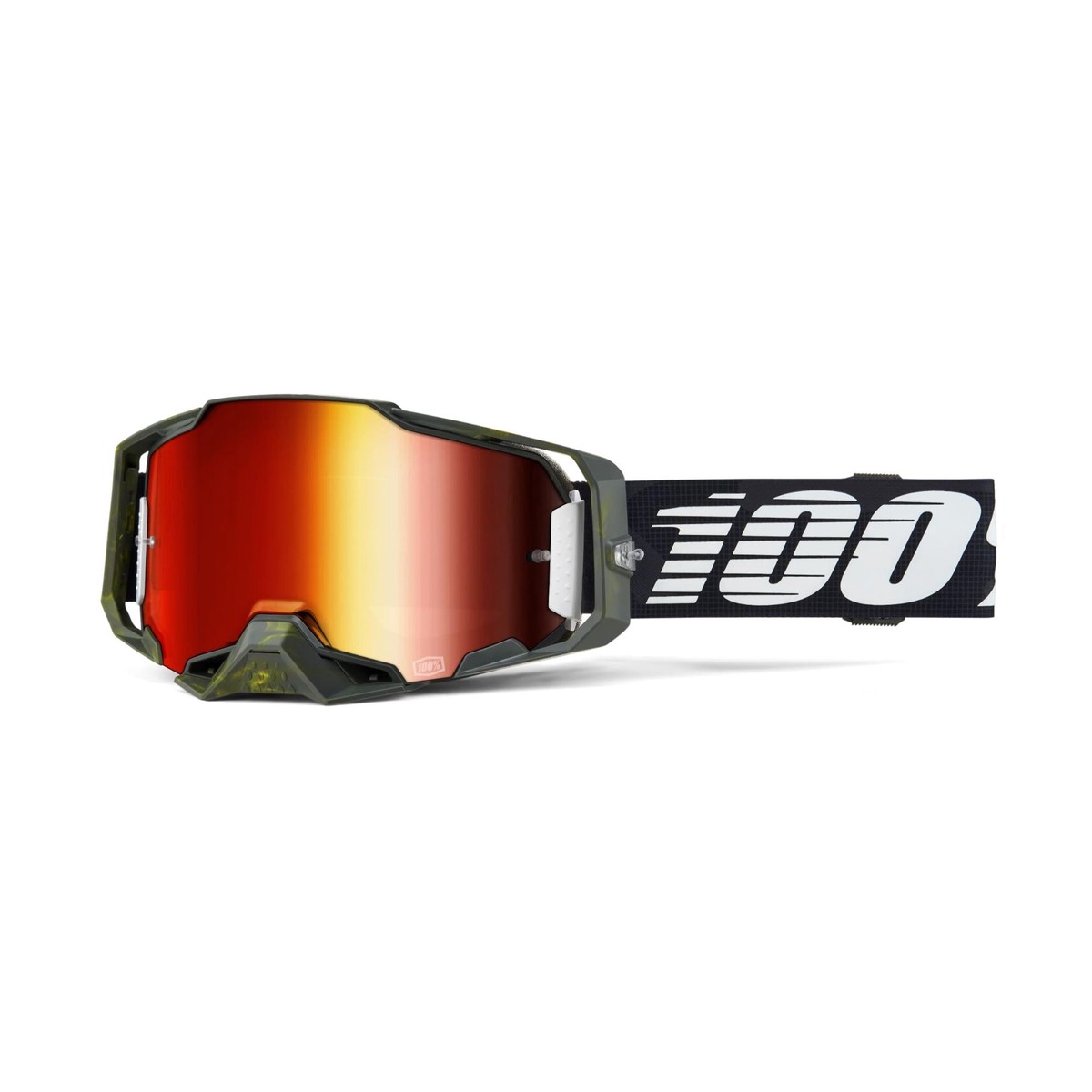 100 Armega Goggles Soledad Mirror Red Lens