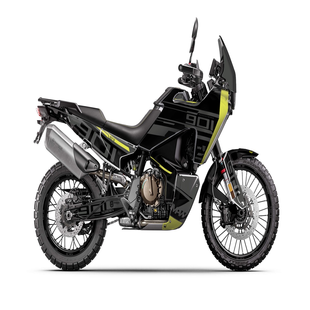 HUSQVARNA Norden 901 GRAPHICS - Quest (BlackYellow)