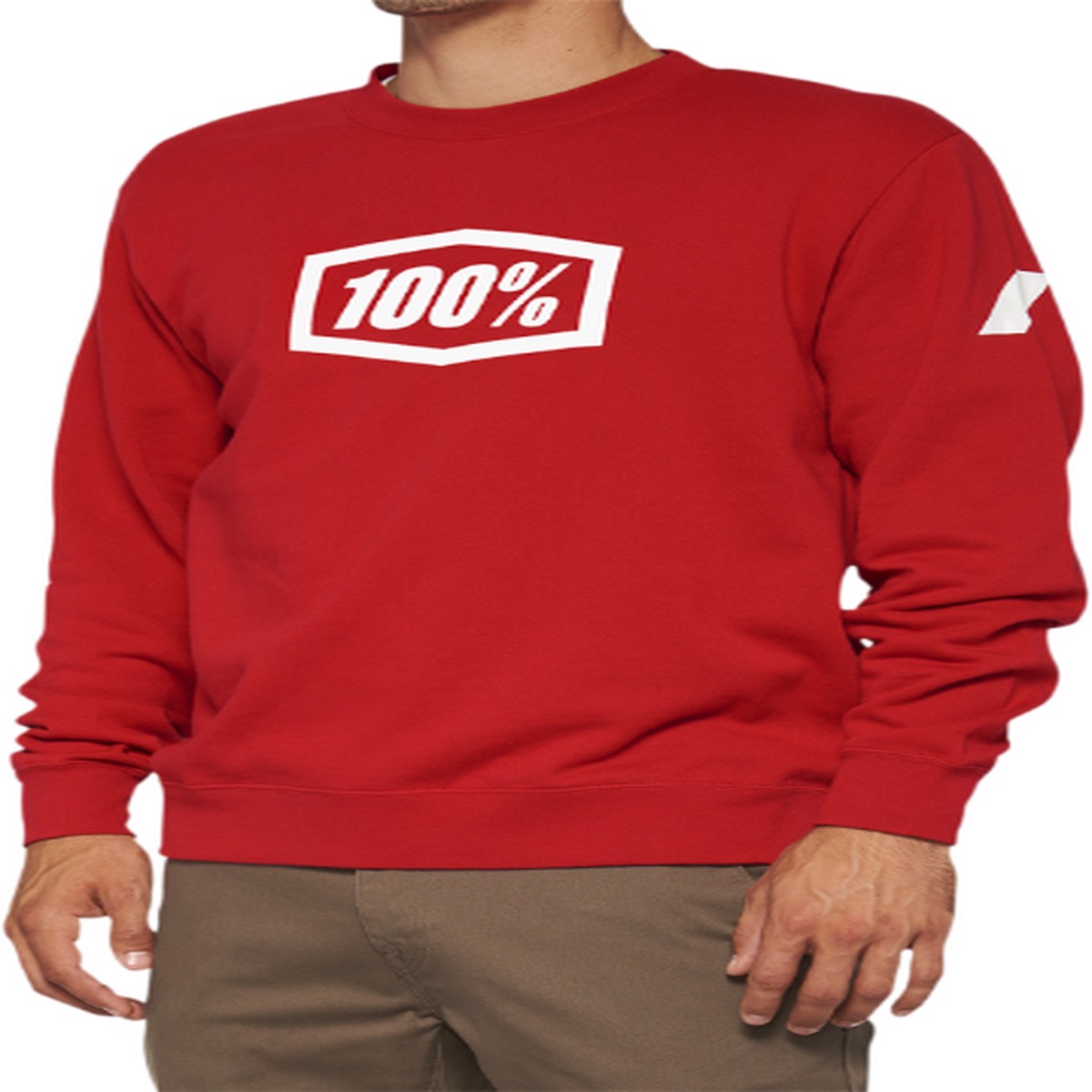 100 Icon Long-Sleeve Fleece Sweatshirt