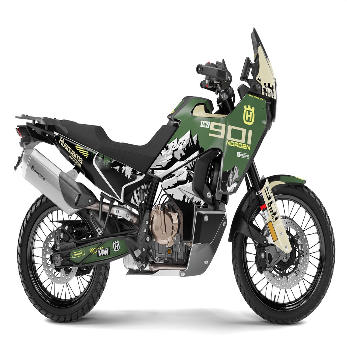 HUSQVARNA Norden 901 GRAPHICS - Outlander (Green)