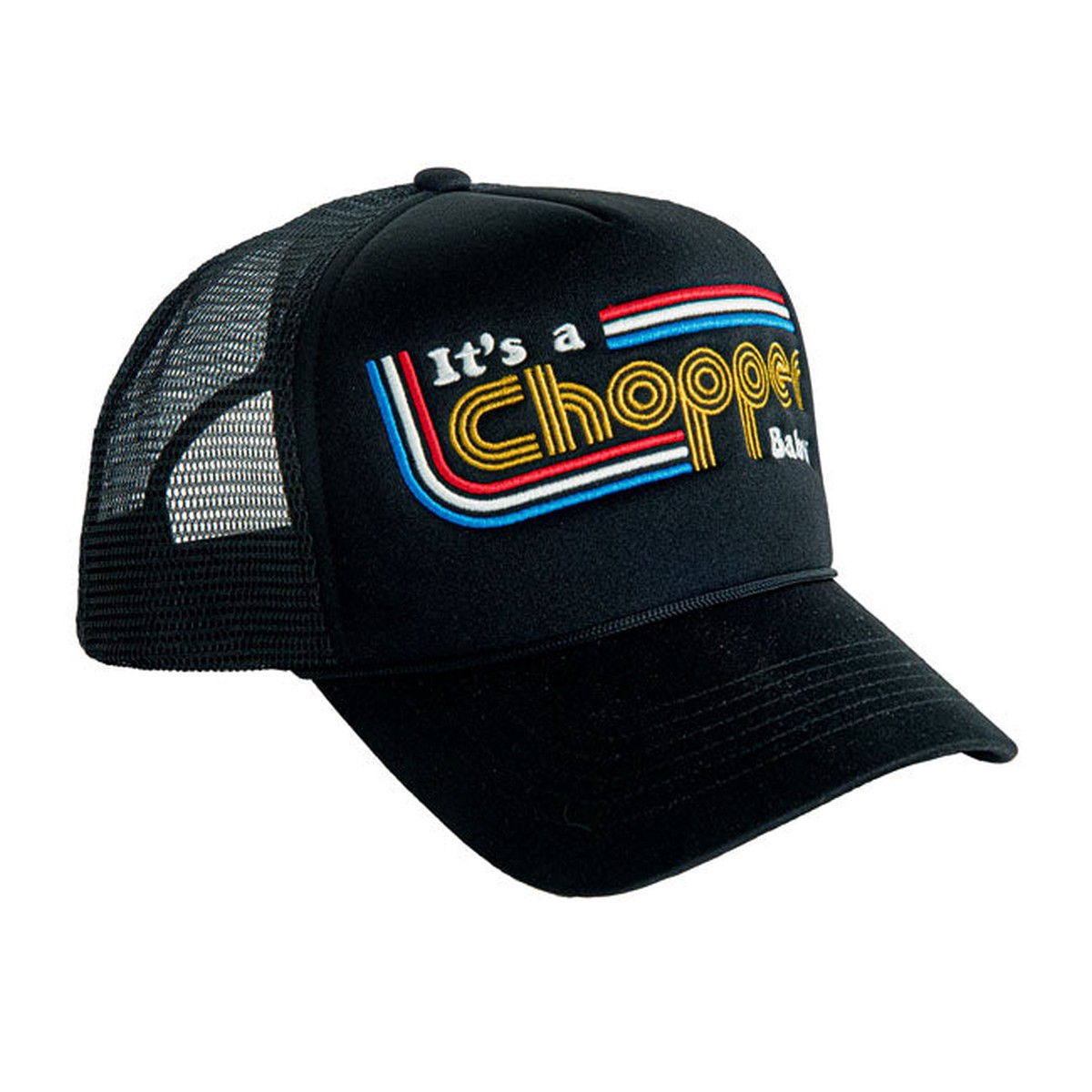 13 And A Half Magazine Its A Chopper Baby Trucker Cap Black